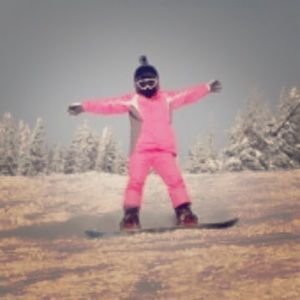 Girls North Face ski jacket and pants